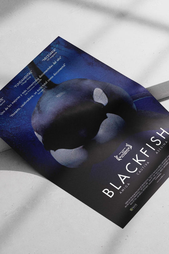 Blackfish (the documentary film by Gabriela Cowperthwaite) Tilikum - Saving The Whales Poster