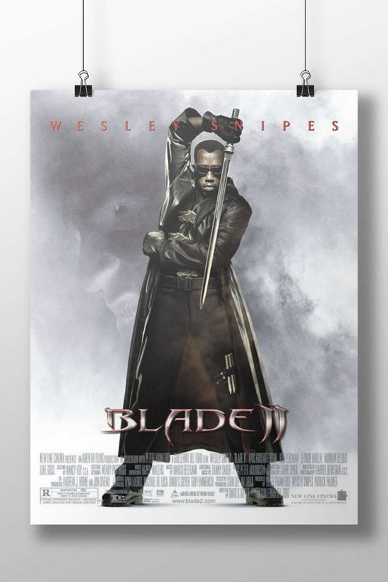 Wesley Snipes as Blade from the Blade franchise (specifically Blade III) Blade Iii - Dark