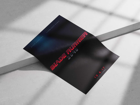 Blade Runner 2049 Rick Deckard - Neon Dreams Poster