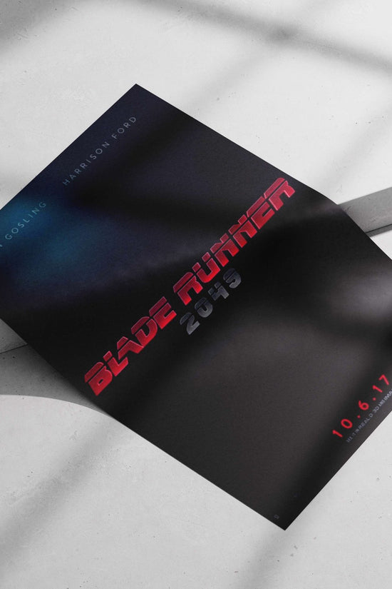 Blade Runner 2049 Rick Deckard - Neon Dreams Poster