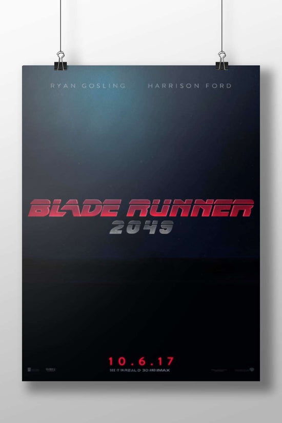 Blade Runner 2049 Rick Deckard - Neon Dreams Poster
