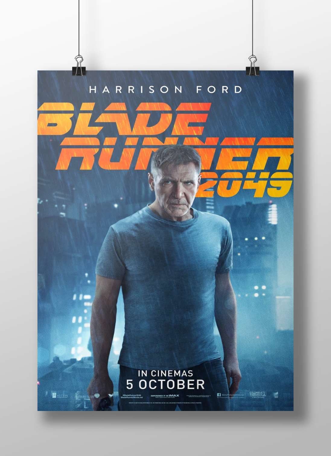 Blade Runner 2049 (franchise) Rick Deckard - Blade Runner 2049 Poster