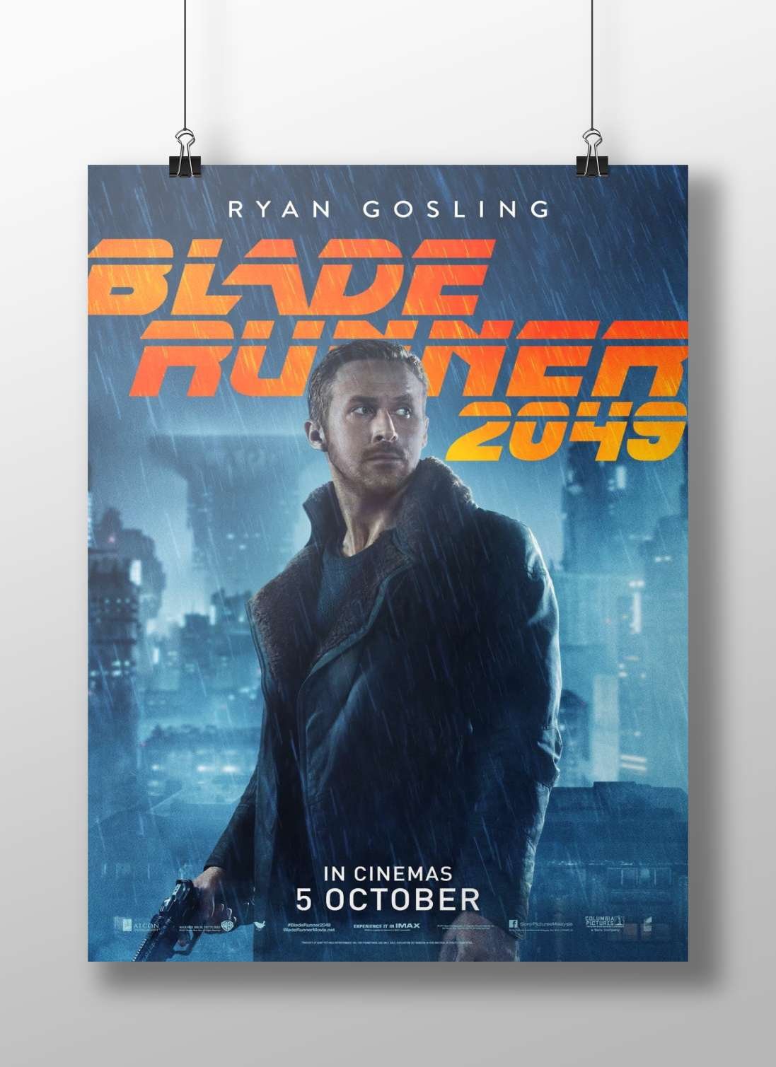 Blade Runner 2049 (film franchise) Rick Blane - Neo-Noir Legend Poster