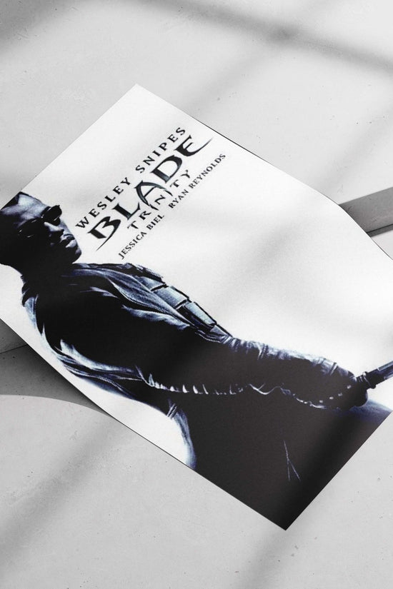 Wesley Snipes as Blade from the Blade franchise Blade - Dark Legend Poster