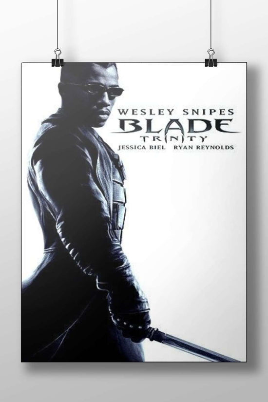 Wesley Snipes as Blade from the Blade franchise Blade - Dark Legend Poster