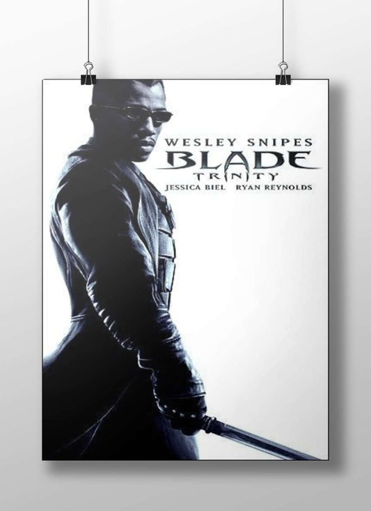 Wesley Snipes as Blade from the Blade franchise Blade - Dark Legend Poster