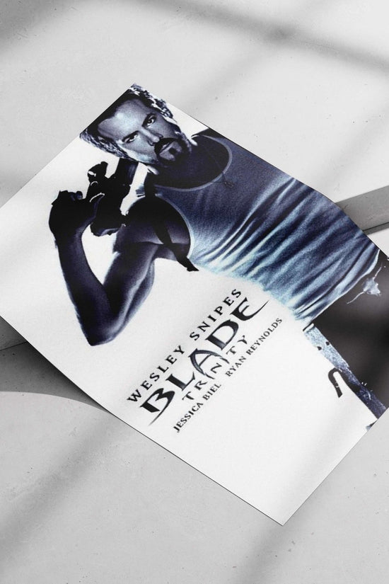 Blade Trinity (movie) starring Wesley Snipes, Jessica Biel, and Ryan Reynolds. Blade Trinity - Urban