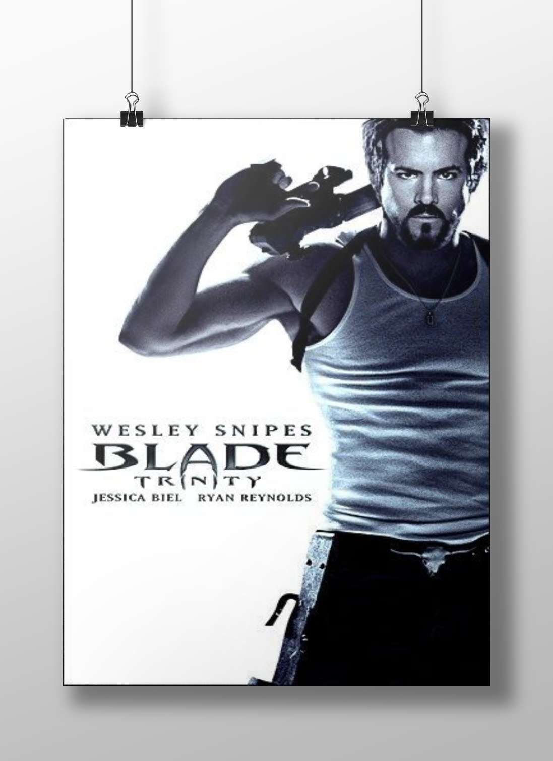 Blade Trinity (movie) starring Wesley Snipes, Jessica Biel, and Ryan Reynolds. Blade Trinity - Urban