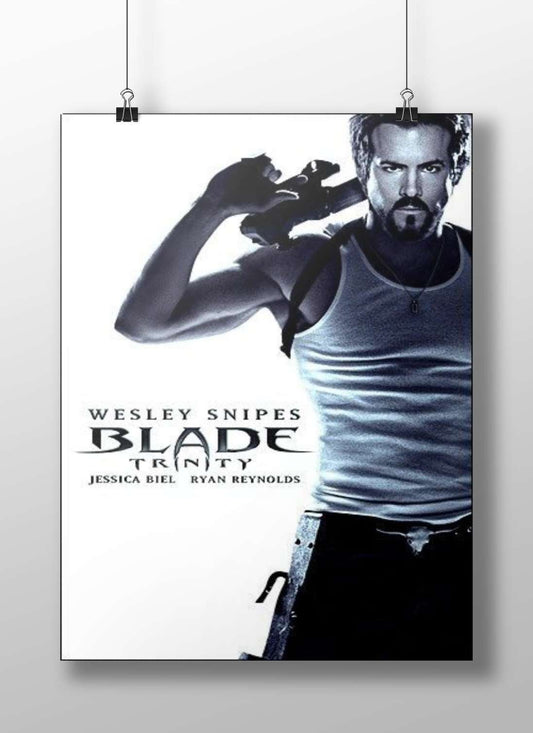 Blade Trinity (movie) starring Wesley Snipes, Jessica Biel, and Ryan Reynolds. Blade Trinity - Urban