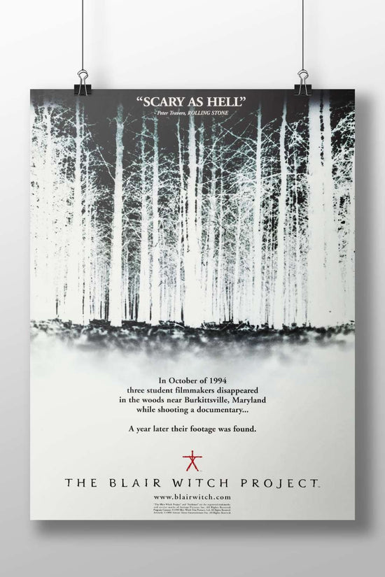 The Blair Witch Project franchise [Hannah Dunne - Terror In The Woods Poster]