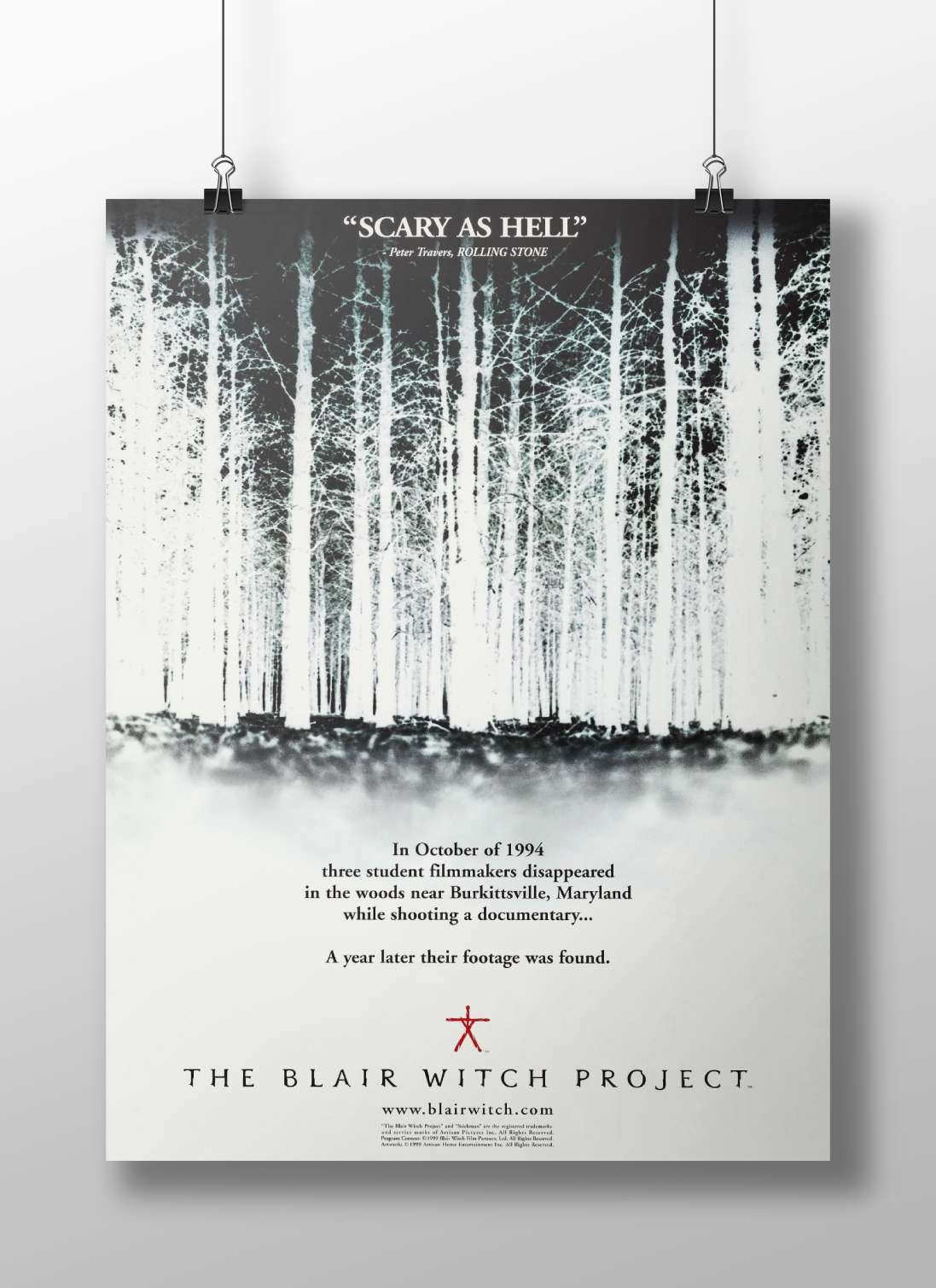 The Blair Witch Project franchise [Hannah Dunne - Terror In The Woods Poster]