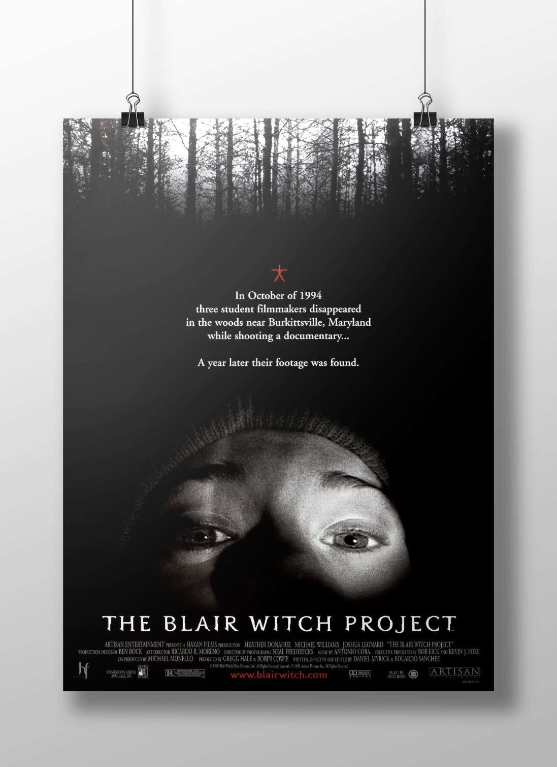 The Blair Witch Project - Spine-Chilling Poster
