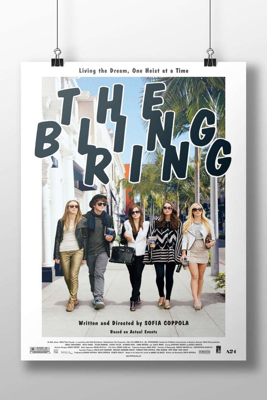 The Bling Ring (movie) The Bling Ring - Hollywood Pop Art Poster