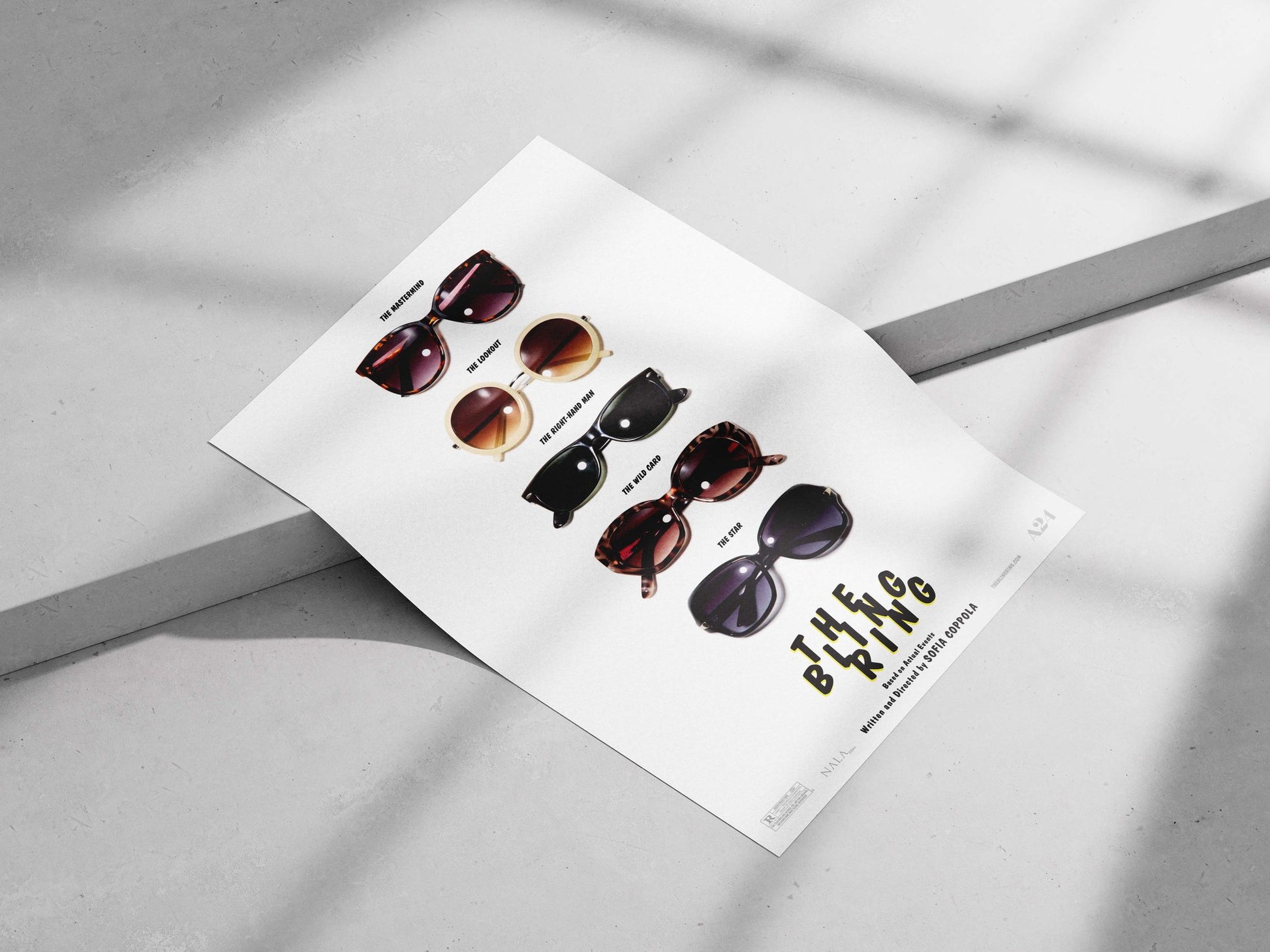 The Bling Ring (2013 film) The Bling Ring - Pop Art Poster