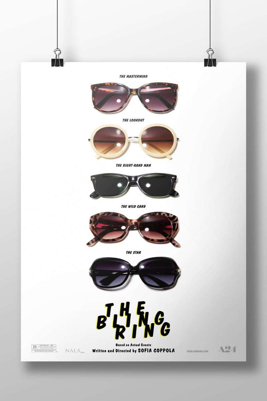 The Bling Ring (2013 film) The Bling Ring - Pop Art Poster
