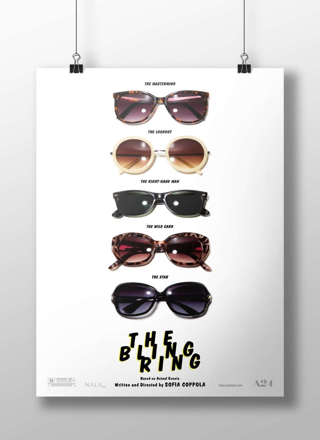 The Bling Ring (2013 film) The Bling Ring - Pop Art Poster