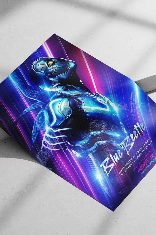 Jaime Reyes as Blue Beetle (DC Comics superhero) Jaime Reyes - Blue Beetle Poster