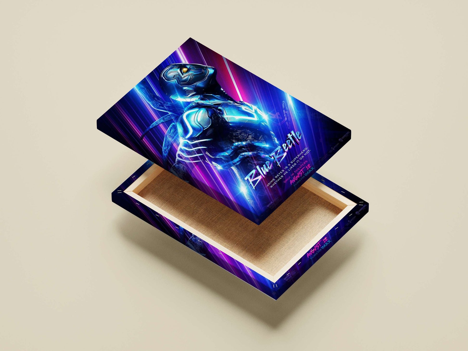 Jaime Reyes as Blue Beetle (DC Comics superhero) Jaime Reyes - Blue Beetle Poster