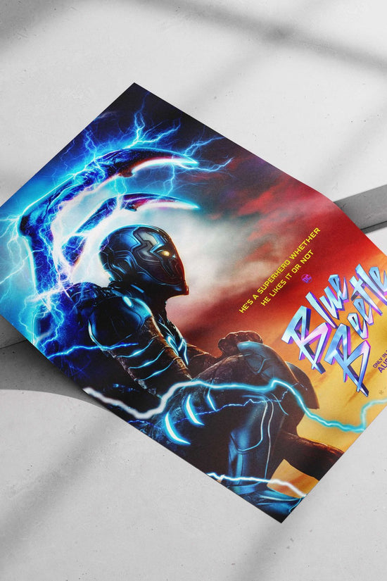 Blue Beetle (DC Comics superhero) Green Lantern - Power Ring Poster