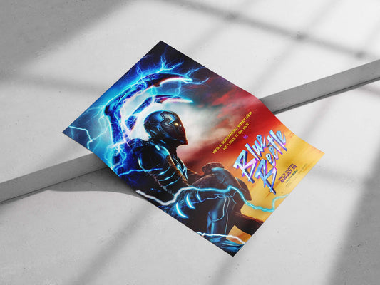 Blue Beetle (DC Comics superhero) Green Lantern - Power Ring Poster