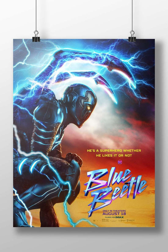 Blue Beetle (DC Comics superhero) Green Lantern - Power Ring Poster