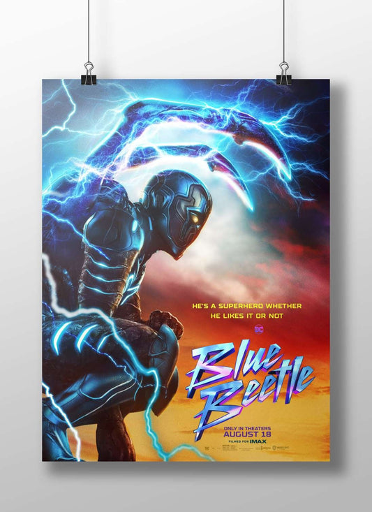 Blue Beetle (DC Comics superhero) Green Lantern - Power Ring Poster