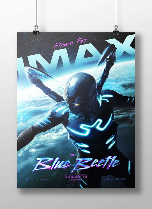 Blue Beetle (DC Comics character) Blue Beetle - Heroic Pop Art Poster