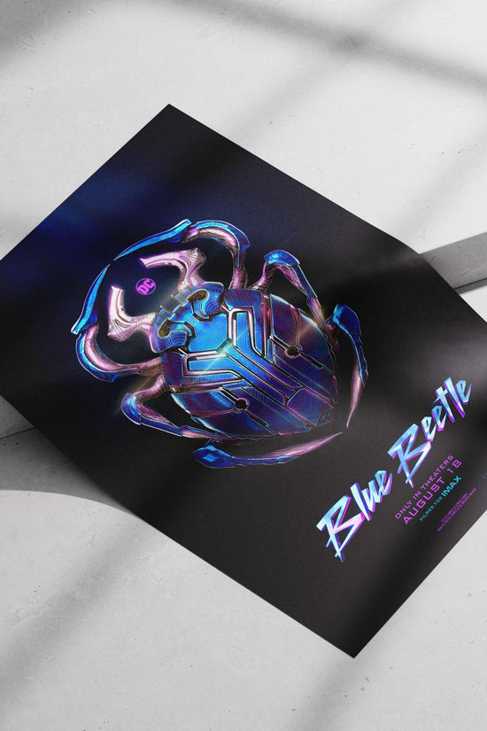 Blue Beetle (DC Comics superhero film) Blue Beetle Iconic Hero Poster