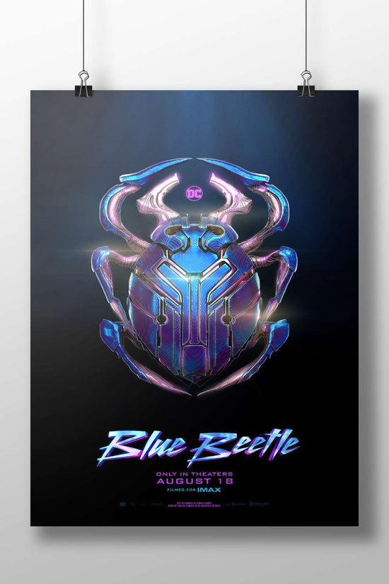 Blue Beetle (DC Comics superhero film) Blue Beetle Iconic Hero Poster