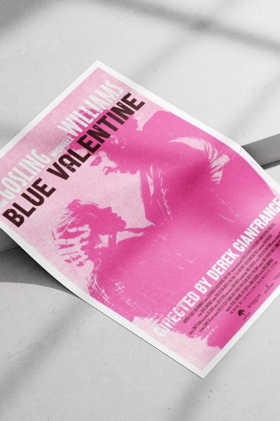 Blue Valentine (movie) Blue Valentine - Heartfelt Vintage Poster
