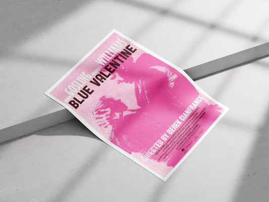 Blue Valentine (movie) Blue Valentine - Heartfelt Vintage Poster