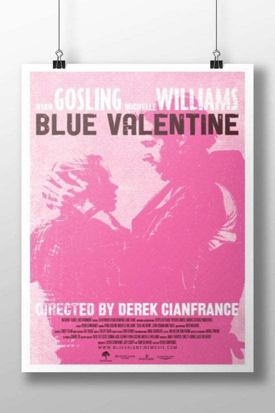Blue Valentine (movie) Blue Valentine - Heartfelt Vintage Poster