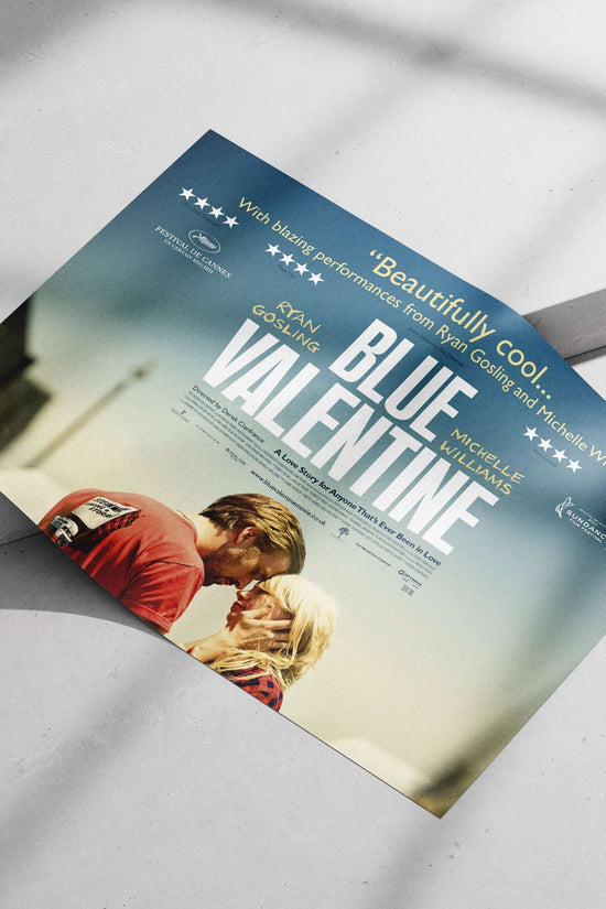 Blue Valentine (movie) starring Ryan Gosling and Michelle Williams Blue Valentine - Heartfelt Story Poster