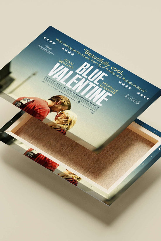 Blue Valentine (movie) starring Ryan Gosling and Michelle Williams Blue Valentine - Heartfelt Story Poster