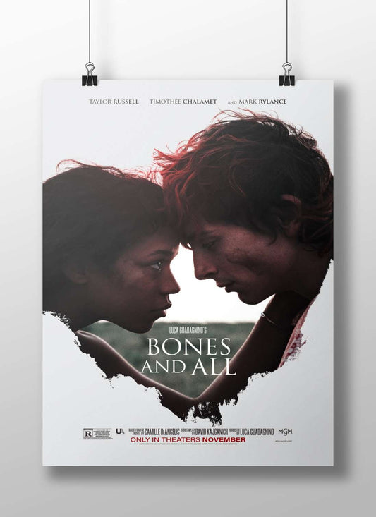 Bones And All - Noir Masterpiece Poster