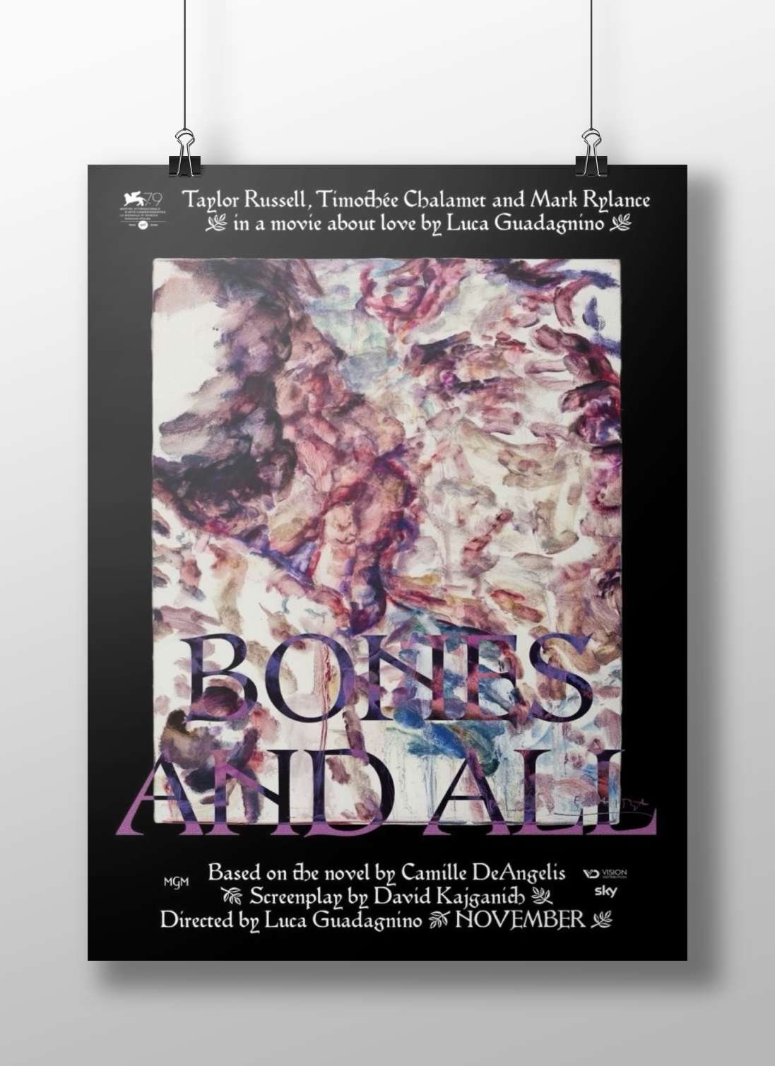 Bones And All - Ethereal Watercolor Poster