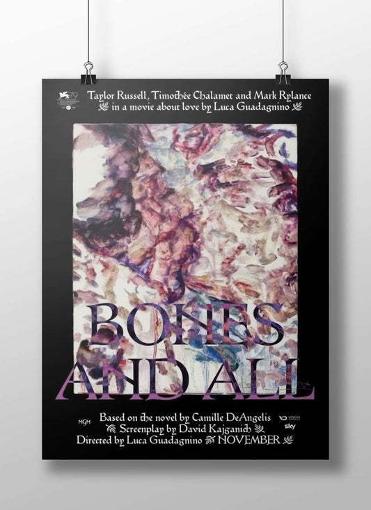 Bones And All - Ethereal Watercolor Poster