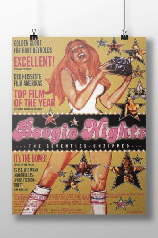Boogie Nights Dirk Diggler - Iconic Actor Poster