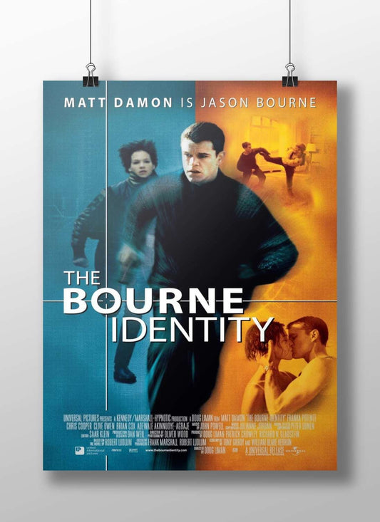 The Bourne Identity Jason Bourne - Iconic Identity Poster