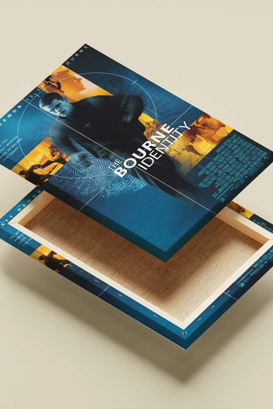 Matt Damon - Iconic Blueprint Poster