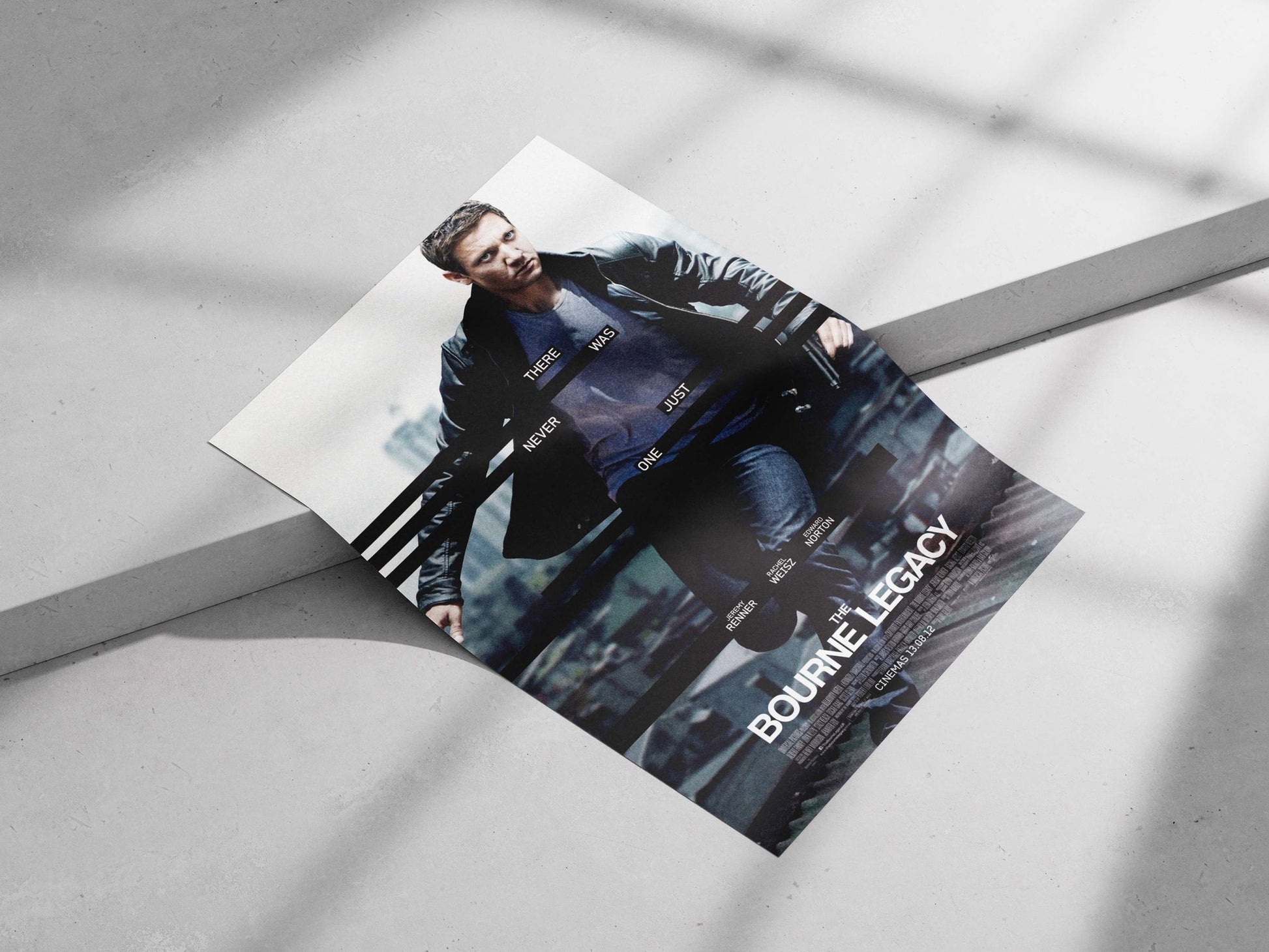 The Bourne Legacy (2012 film starring Jeremy Renner, Rachel Weisz, and Edward Norton). Jason Bourne