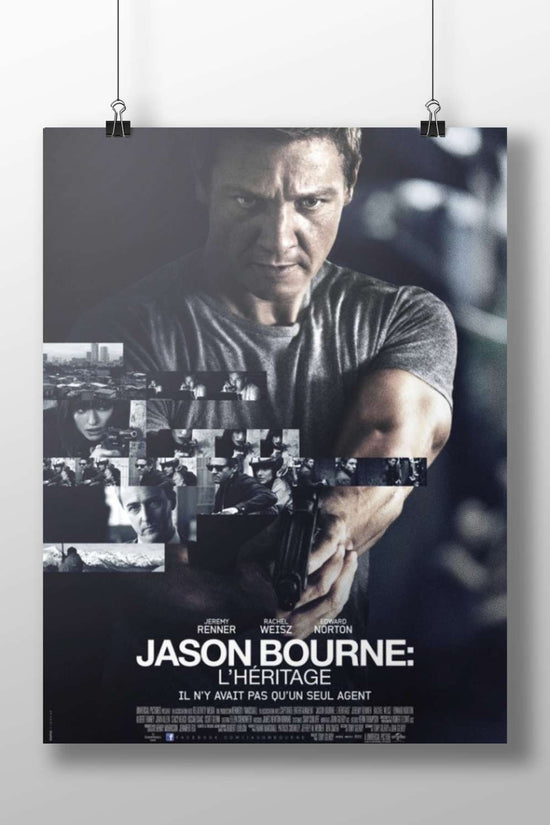 Jason Bourne franchise (specifically "Jason Bourne: L'Héritage", the third film in the series) Jason Bourne