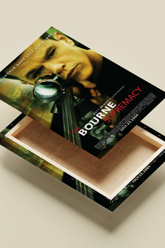 The Bourne Supremacy (Bourne franchise, Jason Bourne) Jason Bourne - Vigilant Hero Poster