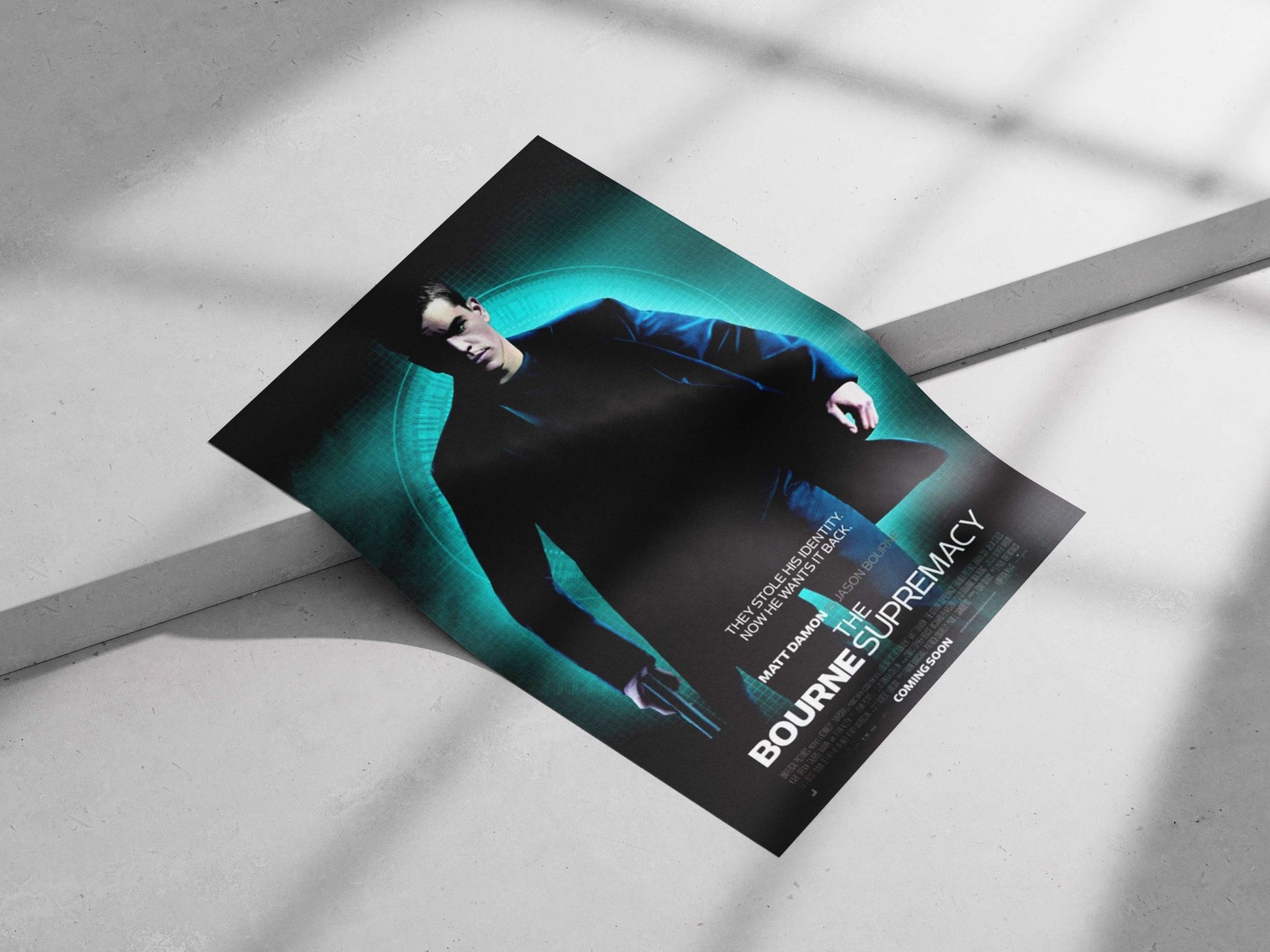 Jason Bourne (from The Bourne franchise) Jason Bourne - Introspective Noir Poster