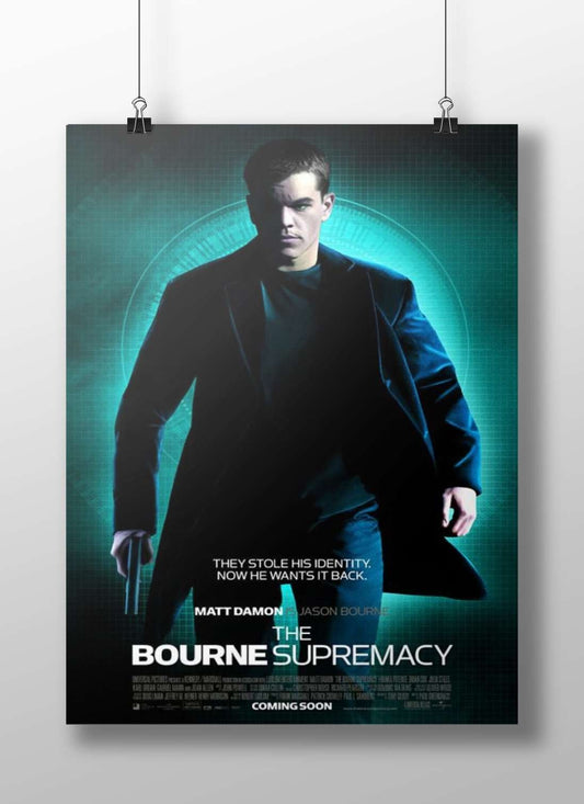 Jason Bourne (from The Bourne franchise) Jason Bourne - Introspective Noir Poster