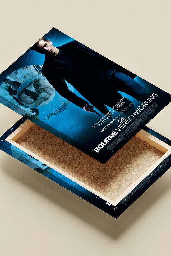 Jason Bourne (from The Bourne franchise) Jason Bourne - Espionage Blueprint Poster