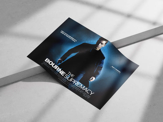 The Bourne Supremacy (film in the Bourne franchise) Jason Bourne - Escape Blueprint Poster
