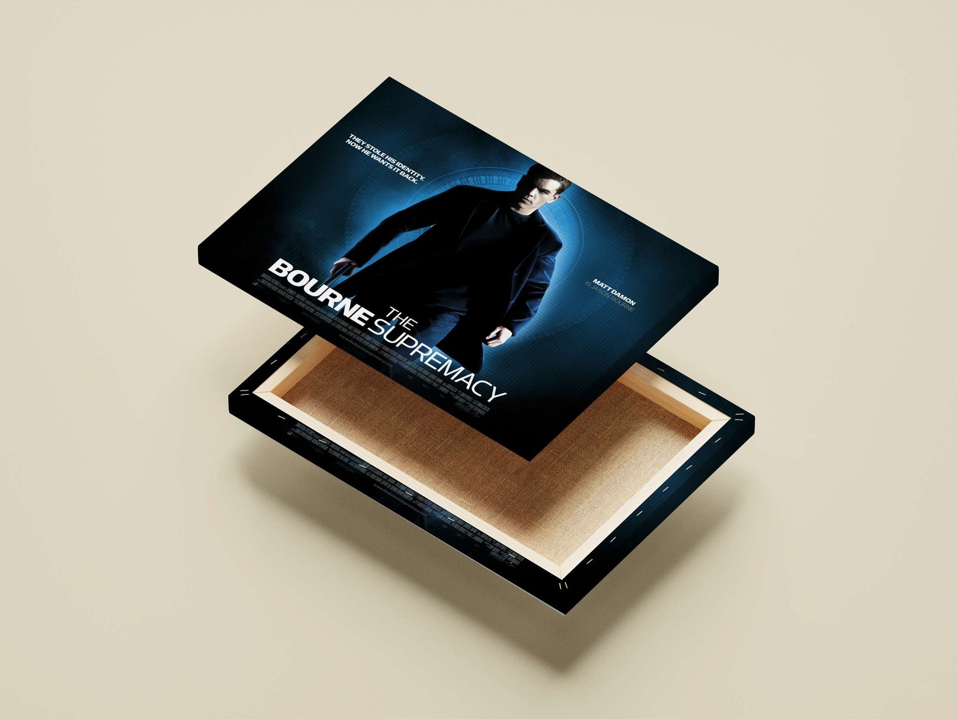 The Bourne Supremacy (film in the Bourne franchise) Jason Bourne - Escape Blueprint Poster