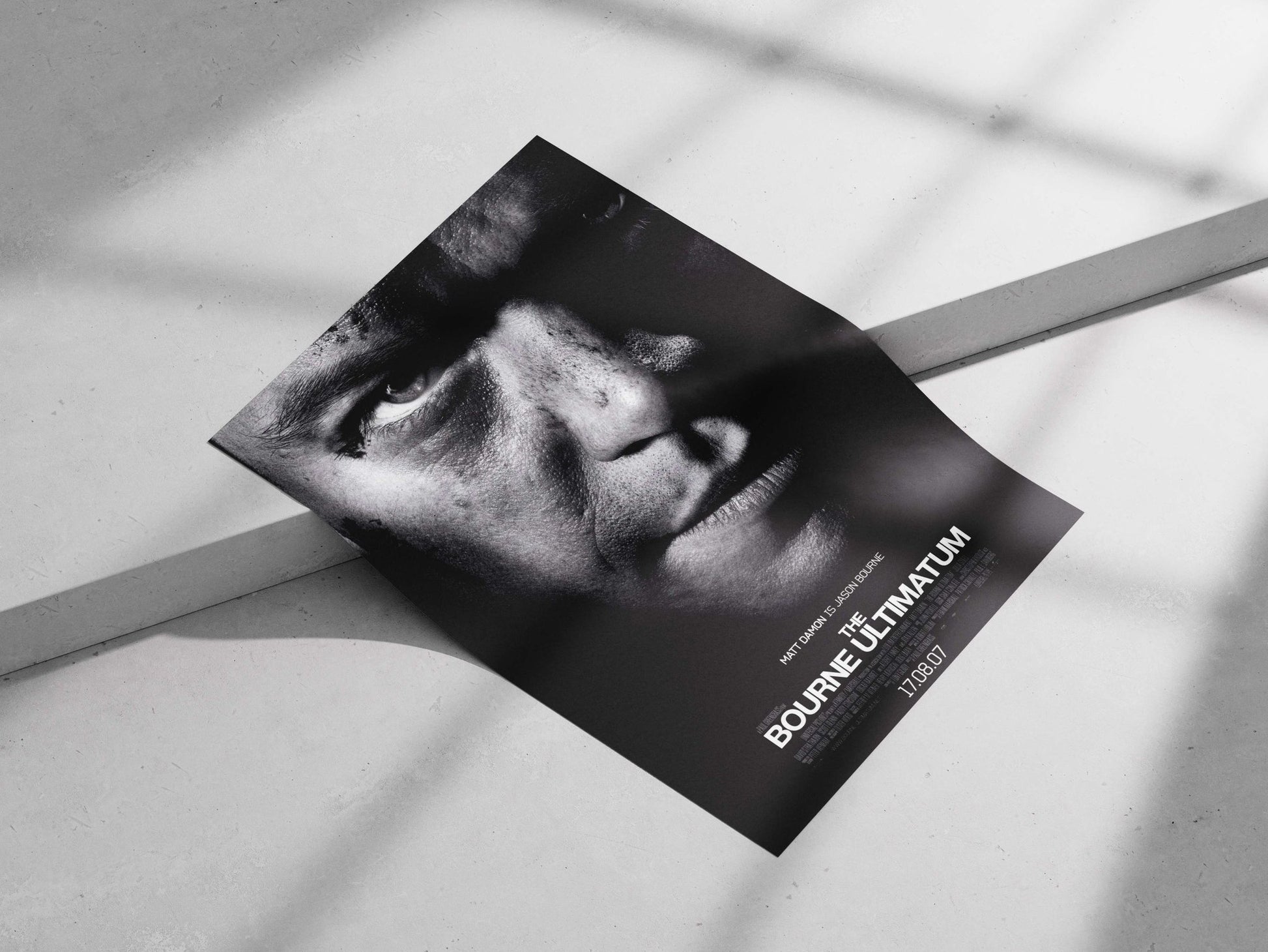 The Bourne Ultimatum (part of the Bourne franchise) Jason Bourne - Cold War Poster