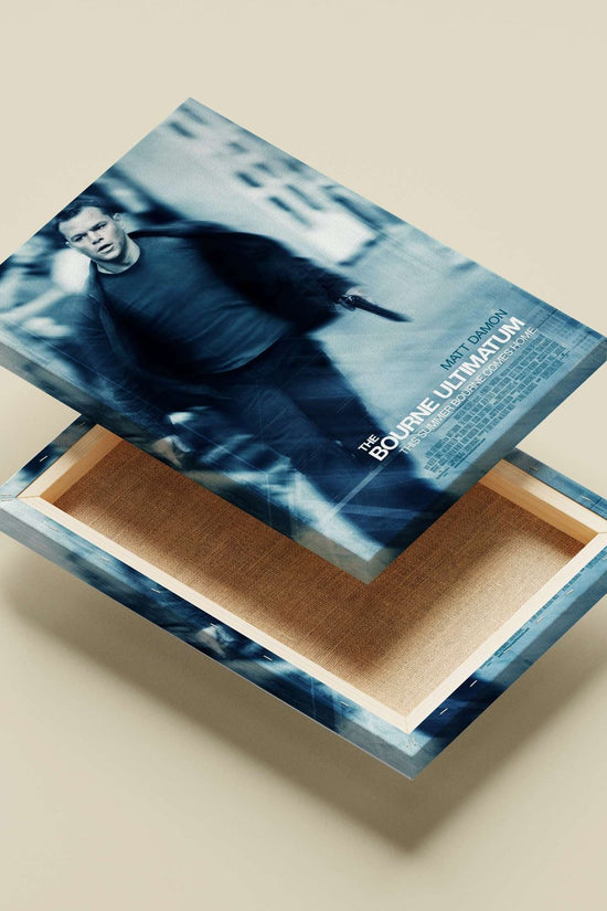 The Bourne Ultimatum Jason Bourne - Espionage Blueprint Poster